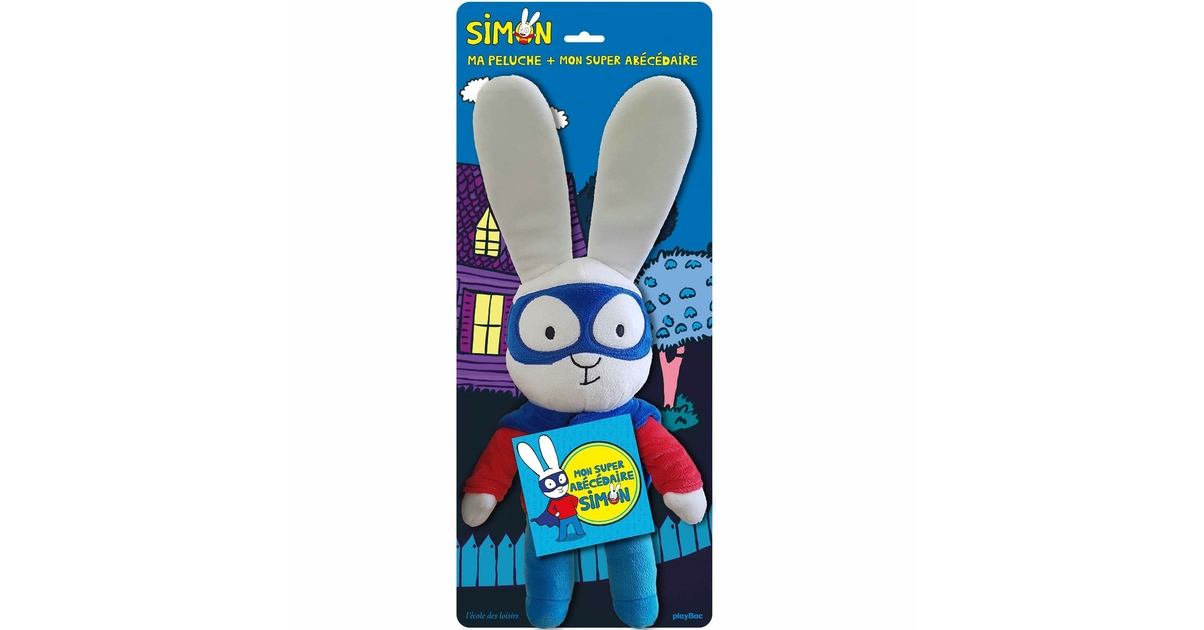 MA PELUCHE SIMON SUPER ABECEDAIRE JEUX POUR ENFANTS PELUCHES librairie book in